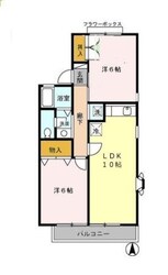 セジュール・モローＡＢの物件間取画像